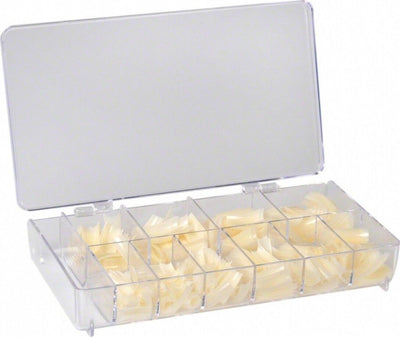BOX DA 500 PZ TIPS NATURALE O TRASPARENTE  NAIL ART FRENCH RICOSTRUZIONE UNGHIE Bellezza/Manicure e pedicure/Decorazioni per unghie/Unghie finte e accessori/Sagome per unghie Trade Shop italia - Napoli, Commerciovirtuoso.it