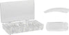 Box Da 500 Pz Tips Naturale O Trasparente  Nail Art French Ricostruzione Unghie Bellezza/Manicure e pedicure/Decorazioni per unghie/Unghie finte e accessori/Sagome per unghie Trade Shop italia - Napoli, Commerciovirtuoso.it