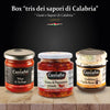 Box Degustazione Sapori Calabresi 3x Salse tipiche Calabresi piccanti e alla Cipolla CANTAFIO GOURMET® DEGUSTIBOX I Sapori di Calabria tris di salse tipiche Calabresi