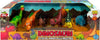 Box-Dinosauri-6-Pezzi-Giocattoli-Per-Bambini-Colori-Brillanti-Playset-Animali