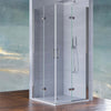 Box-Doccia-2-lati-a-Libro-a-doppia-anta-pieghevole-Trasparente-Anticalcare-6mm-H195-Butterfly