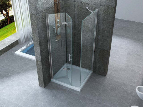 Box Doccia 2 lati apertura a Libro Trasparente 8mm H195 FLEX Fai da te/Attrezzature per cucine e bagni/Attrezzature per bagni/Docce e componenti doccia/Box doccia StileBagno - Roma, Commerciovirtuoso.it