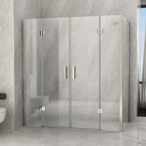 Box Doccia 2 lati Battente doppia porta Trasparente 8mm H195 AMANDA Maxi Fai da te/Attrezzature per cucine e bagni/Attrezzature per bagni/Docce e componenti doccia/Box doccia StileBagno - Roma, Commerciovirtuoso.it