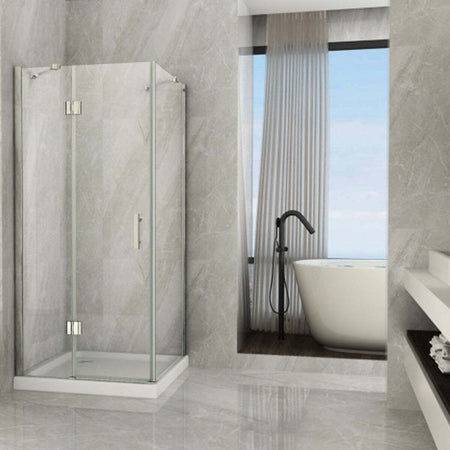 Box Doccia 2 lati Battente Trasparente 8mm H195 AMANDA Fai da te/Attrezzature per cucine e bagni/Attrezzature per bagni/Docce e componenti doccia/Box doccia StileBagno - Roma, Commerciovirtuoso.it