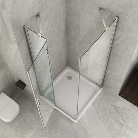 Box Doccia 2 lati Battente Trasparente 8mm H195 AMANDA Fai da te/Attrezzature per cucine e bagni/Attrezzature per bagni/Docce e componenti doccia/Box doccia StileBagno - Roma, Commerciovirtuoso.it