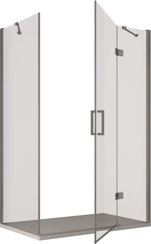 Box Doccia 2 lati Battente Trasparente Anticalcare 8mm H195 Regina Fai da te/Attrezzature per cucine e bagni/Attrezzature per bagni/Docce e componenti doccia/Box doccia StileBagno - Roma, Commerciovirtuoso.it