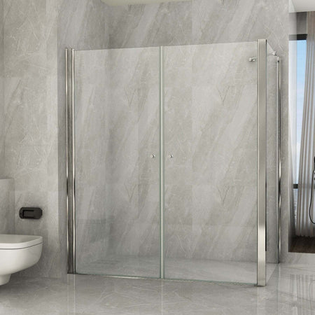 Box Doccia 2 lati Doppia Porta Battente interna ed esterna Trasparente 8mm H195 MAGIC Maxi Fai da te/Attrezzature per cucine e bagni/Attrezzature per bagni/Docce e componenti doccia/Box doccia StileBagno - Roma, Commerciovirtuoso.it