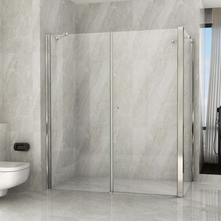 Box Doccia 2 lati Porta Battente Trasparente 8mm H195 MAGIC Maxi Fai da te/Attrezzature per cucine e bagni/Attrezzature per bagni/Docce e componenti doccia/Box doccia StileBagno - Roma, Commerciovirtuoso.it