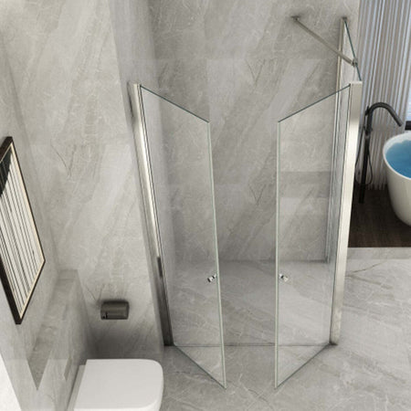 Box Doccia 2 lati Saloon apertura esterna e interna Trasparente 8mm H195 IRIS Fai da te/Attrezzature per cucine e bagni/Attrezzature per bagni/Docce e componenti doccia/Box doccia StileBagno - Roma, Commerciovirtuoso.it