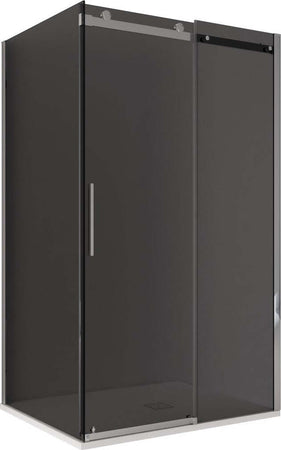 Box Doccia 2 lati Scorrevole Fumè Anticalcare 8mm H195 Dolomia Fai da te/Attrezzature per cucine e bagni/Attrezzature per bagni/Docce e componenti doccia/Box doccia StileBagno - Roma, Commerciovirtuoso.it
