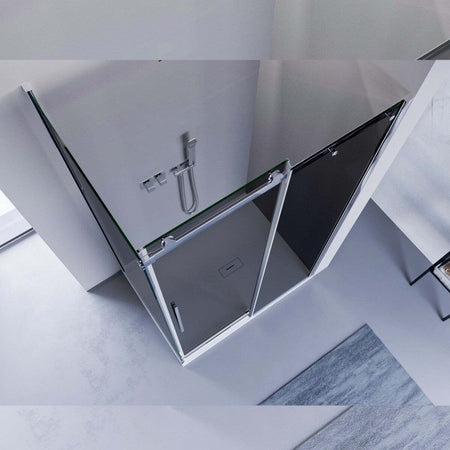 Box Doccia 2 lati Scorrevole Fumè Anticalcare 8mm H195 Dolomia Fai da te/Attrezzature per cucine e bagni/Attrezzature per bagni/Docce e componenti doccia/Box doccia StileBagno - Roma, Commerciovirtuoso.it