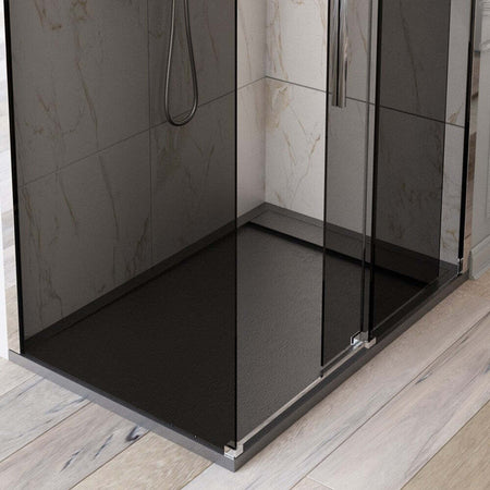 Box Doccia 2 lati Scorrevole Fumè Anticalcare 8mm H195 Dolomia Fai da te/Attrezzature per cucine e bagni/Attrezzature per bagni/Docce e componenti doccia/Box doccia StileBagno - Roma, Commerciovirtuoso.it