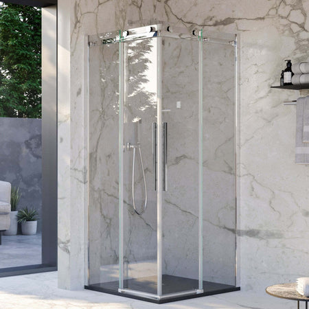 Box Doccia 2 lati Scorrevole ingresso angolare Trasparente Anticalcare 8mm H195 Chiara Fai da te/Attrezzature per cucine e bagni/Attrezzature per bagni/Docce e componenti doccia/Box doccia StileBagno - Roma, Commerciovirtuoso.it
