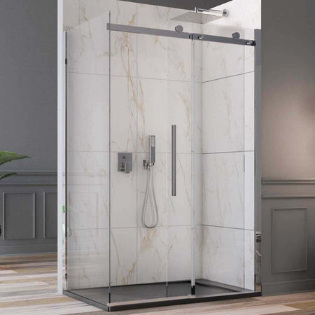 Box Doccia 2 lati Scorrevole Trasparente Anticalcare 8mm H195 Dolomia Fai da te/Attrezzature per cucine e bagni/Attrezzature per bagni/Docce e componenti doccia/Box doccia StileBagno - Roma, Commerciovirtuoso.it