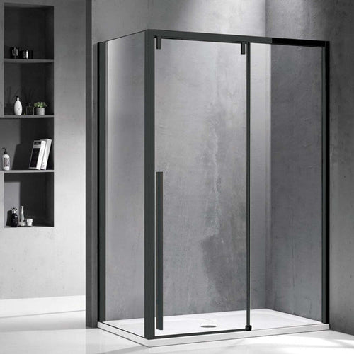 Box Doccia 2 lati Scorrevole Trasparente Anticalcare 8mm H200 SANTORINI 500 Nero Fai da te/Attrezzature per cucine e bagni/Attrezzature per bagni/Docce e componenti doccia/Box doccia StileBagno - Roma, Commerciovirtuoso.it