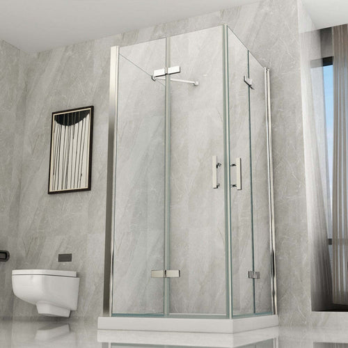 Box Doccia 3 lati apertura a Libro Trasparente 8mm H195 FLEX Fai da te/Attrezzature per cucine e bagni/Attrezzature per bagni/Docce e componenti doccia/Box doccia StileBagno - Roma, Commerciovirtuoso.it