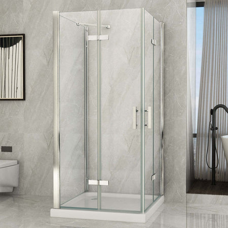 Box Doccia 3 lati apertura a Libro Trasparente 8mm H195 FLEX Fai da te/Attrezzature per cucine e bagni/Attrezzature per bagni/Docce e componenti doccia/Box doccia StileBagno - Roma, Commerciovirtuoso.it