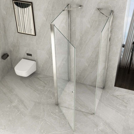 Box Doccia 3 lati Porta Battente esterna e interna Trasparente 8mm H195 MAGIC Fai da te/Attrezzature per cucine e bagni/Attrezzature per bagni/Docce e componenti doccia/Box doccia StileBagno - Roma, Commerciovirtuoso.it