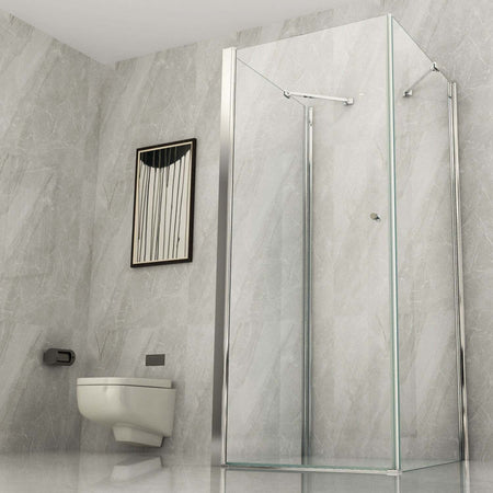 Box Doccia 3 lati Porta Battente esterna e interna Trasparente 8mm H195 MAGIC Fai da te/Attrezzature per cucine e bagni/Attrezzature per bagni/Docce e componenti doccia/Box doccia StileBagno - Roma, Commerciovirtuoso.it