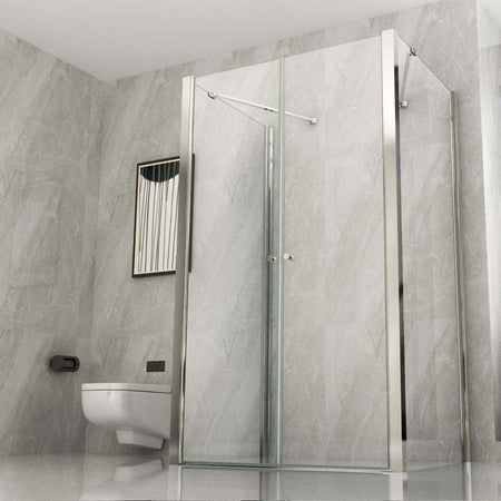 Box Doccia 3 lati Saloon apertura esterna e interna Trasparente 8mm H195 IRIS Fai da te/Attrezzature per cucine e bagni/Attrezzature per bagni/Docce e componenti doccia/Box doccia StileBagno - Roma, Commerciovirtuoso.it