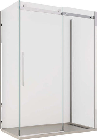 Box doccia 3 lati Scorrevole Trasparente Anticalcare 8mm H195 Dolomia Fai da te/Attrezzature per cucine e bagni/Attrezzature per bagni/Docce e componenti doccia/Box doccia StileBagno - Roma, Commerciovirtuoso.it