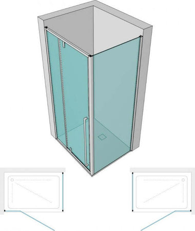Box-Doccia-Battente-vetro-Trasparente-Anticalcare-8mm-H195-Like