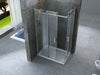 Box Doccia Cristallo 8mm Trasparente Doppio Scorrevole H195cm - Scorpius