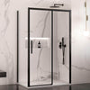 Box Doccia Cristallo Profili Neri 6mm Anticalcare Box Doccia Anta Scorrevole H195 Design Moderno Fai da te/Attrezzature per cucine e bagni/Attrezzature per bagni/Docce e componenti doccia/Box doccia Shopbagno.it - Roma, Commerciovirtuoso.it
