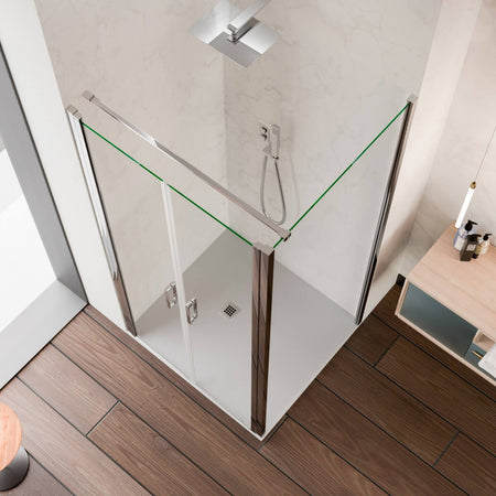 Box Doccia Saloon Cristallo 6mm Anticalcare H195