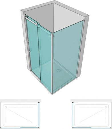 Box-Doccia-Scorrevole-Trasparente-Anticalcare-8mm-h200-BARCLAY