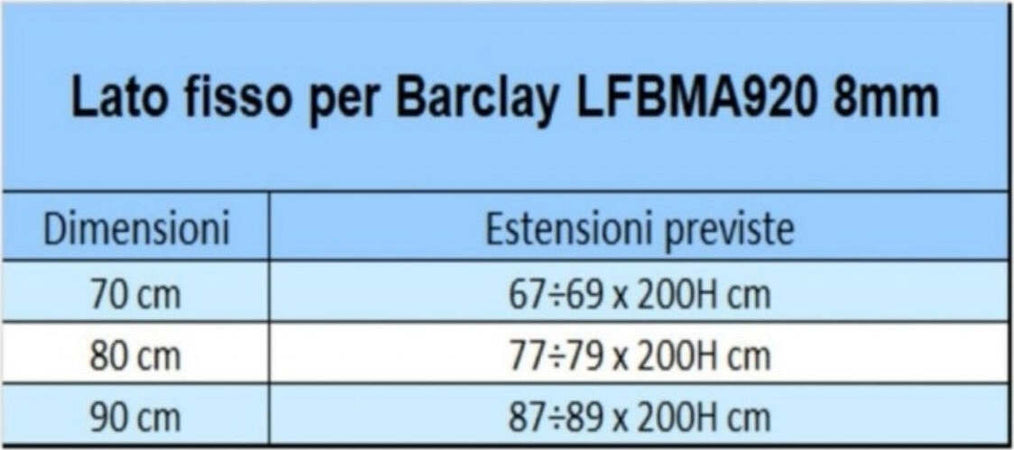 Box-Doccia-Scorrevole-Trasparente-Anticalcare-8mm-h200-BARCLAY
