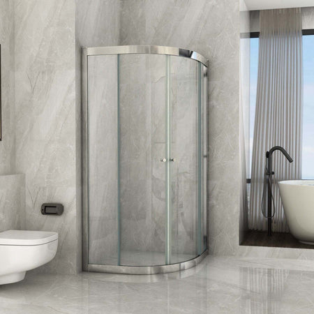 Box-doccia-Semicircolare-6mm-H195-doppia-porta-scorrevole-SMART