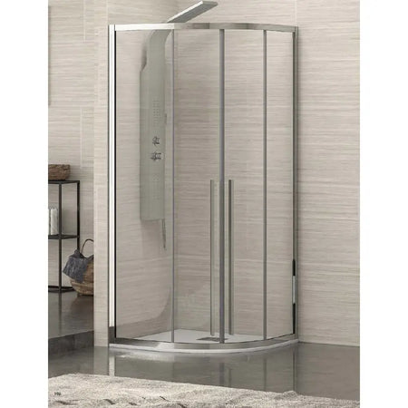 Box Doccia Semicircolare 8mm Anticalcare H200 Anta Scorrevole