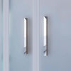 Box Doccia Semicircolare Acidato 6mm Apertura Scorrevole Anti Calcare