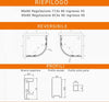 Box-Doccia-Semicircolare-doppia-porta-scorrevole-Satinato-Anticalcare-6mm-H195-Athena