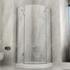 Box-Doccia-Semicircolare-Porta-Battente-Trasparente-8mm-H195cm-AIR