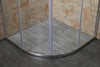 Box Doccia Semicircolare Trasparente 4mm Doppia Scorrevole H185