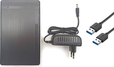 Box Esterno per HDD SSD 2.5 3.5 SATA USB 3.0 Driver Free Standby Intelligente Alta Velocità