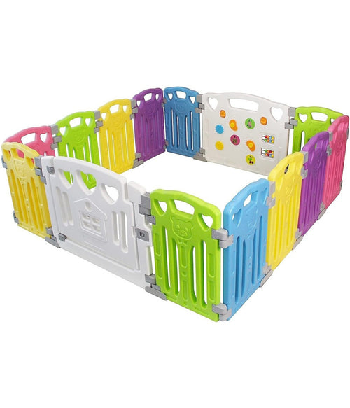 Box Per Bambini Protezione Barriera Di Sicurezza Recinto Giochi 150x150x60 Cm