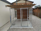 Box per Cani Coperto e Retro in Legno Zincato con Portaciotole da 200x300xAltezza 180 Cm Prodotti per animali domestici/Cani/Cucce gabbiette e recinzioni/Recinti da esterno Ogomondo - Martina Franca, Commerciovirtuoso.it