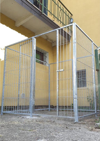 Box per Cani da Esterno con Zincatura a Caldo da 200x200x Altezza 180 Cm Prodotti per animali domestici/Cani/Cucce gabbiette e recinzioni/Recinti da esterno Ogomondo - Martina Franca, Commerciovirtuoso.it