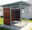 Box per Cani da Esterno Coperto e Retro in Legno Zincatura Elettrolitica da 200x300xh180 Cm Prodotti per animali domestici/Cani/Cucce gabbiette e recinzioni/Recinti da esterno Ogomondo - Martina Franca, Commerciovirtuoso.it