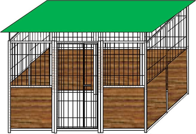 Box per Cani in Legno e Rete con Zincatura a Caldo da 300x200x Altezza 180 Cm Prodotti per animali domestici/Cani/Cucce gabbiette e recinzioni/Recinti da esterno Ogomondo - Martina Franca, Commerciovirtuoso.it
