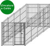Box per Cani in Rete da Esterno con Zincatura a Caldo da 400x200x Altezza 180 Cm Prodotti per animali domestici/Cani/Cucce gabbiette e recinzioni/Recinti da esterno Ogomondo - Martina Franca, Commerciovirtuoso.it
