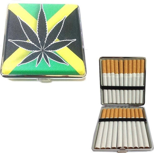 Box Portasigarette Porta Sigarette Tabacco Monete Banconote Metallo Jamaica Articoli per Fumatori > Portasigarette Trade Shop italia - Napoli, Commerciovirtuoso.it