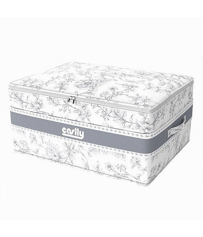 Box Portatutto Scatola Salvaspazio Contenitore Organizer 35x26x20cm Fantasia 87318