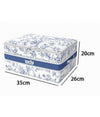 Box Portatutto Scatola Salvaspazio Contenitore Organizer 35x26x20cm Fantasia 87318
