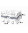Box Portatutto Scatola Salvaspazio Contenitore Organizer 55x42x30cm Fantasia 87323