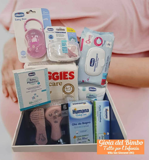 Box-prima-nascita-box-completo-risparmio-9-pezzi-rosa-o-celeste-igiene-cura-neonati-bambini-nascituri-per-le-future-mamme-tutto-l'occorrente-per-i-primi-giorni