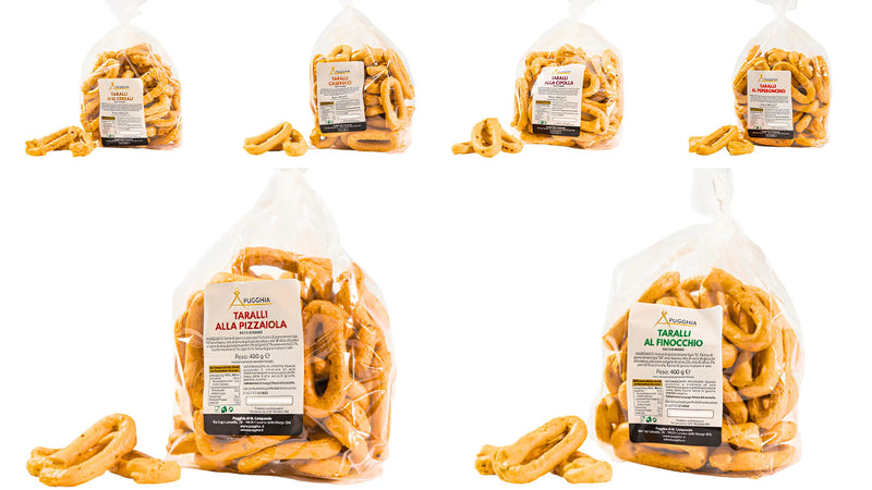 Box del Sole – Selezione 6 gusti di Taralli Pugghia - Pugghia